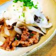 牛こまぎれde鉄板風♡簡単!おろし牛ポン