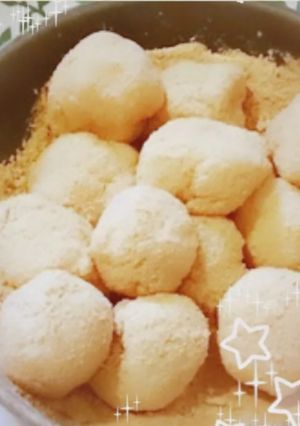 もちもち豆乳＊きなこ団子♡-レシピのメイン写真