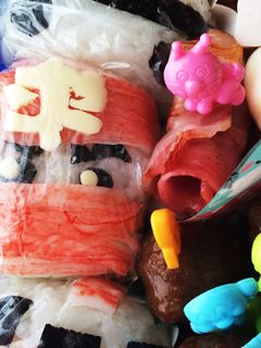 ニンジャゴー☆おにぎり キャラ弁に-レシピのメイン写真