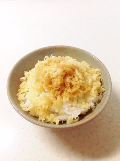 天かすごはん-レシピのメイン写真