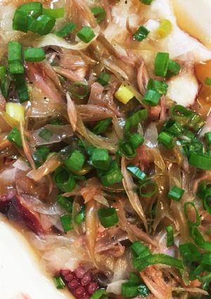 タコと新タマのカルパッチョ-レシピのメイン写真
