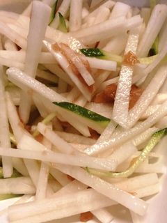 さっぱり!大根の梅ポン酢サラダ-レシピのメイン写真