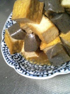 紳士的な厚揚げとコンニャクの煮物-レシピのメイン写真