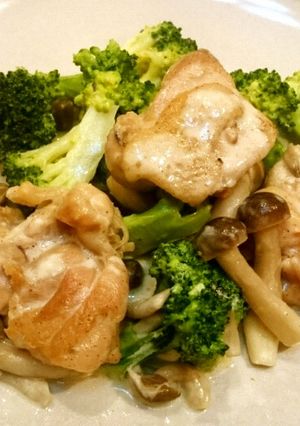 鶏もも肉で★からしマヨチキンソテー★-レシピのメイン写真