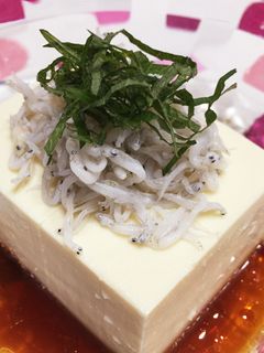 冷奴の*しらす*のせ-レシピのメイン写真