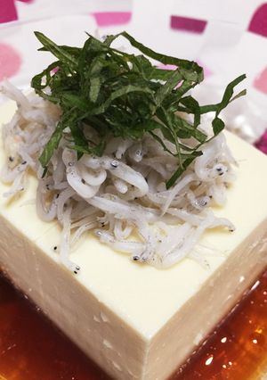 冷奴の＊しらす＊のせ-レシピのメイン写真