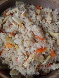 簡単だった!土鍋で筍ご飯-レシピのメイン写真