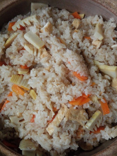 簡単だった!土鍋で筍ご飯-レシピのメイン写真