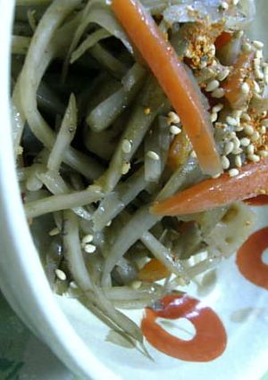 きんぴらごぼ-レシピのメイン写真