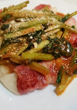 ベーコンとお餅で時短おかず-レシピのメイン写真
