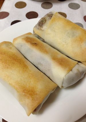 チャプチェリメイク 揚げない春巻-レシピのメイン写真