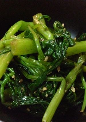 空芯菜の胡麻和え-レシピのメイン写真