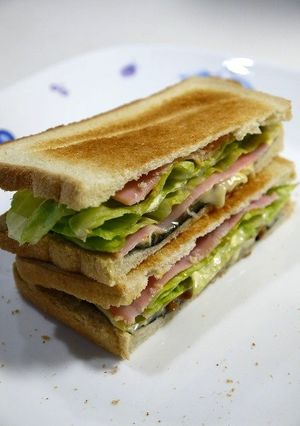 納豆サンドイッチ(和風イタリアン)-レシピのメイン写真