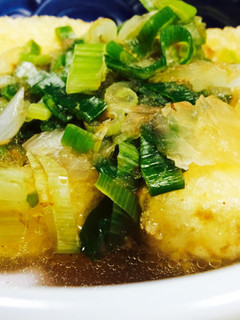 副菜 揚げ出し豆腐〜オニオン和スープ-レシピのメイン写真