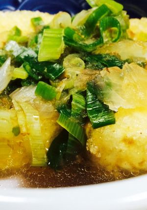 副菜 揚げ出し豆腐〜オニオン和スープ-レシピのメイン写真