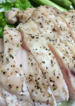 しっとり鶏ハム QCW-レシピのメイン写真