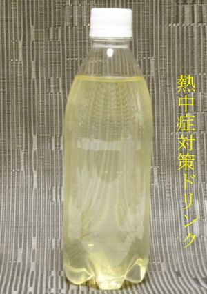 自分で作れる簡単 ✿ 熱中症対策ドリンク-レシピのメイン写真