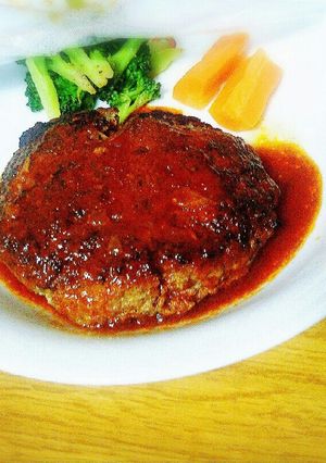 教えたくない絶品ハンバーグ(笑)-レシピのメイン写真