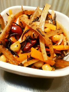 【簡単】お手軽すぎる!ひじきの煮物-レシピのメイン写真