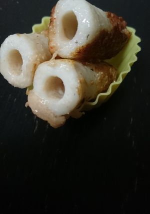 お弁当に☆揚げない☆ちくわと明太子-レシピのメイン写真
