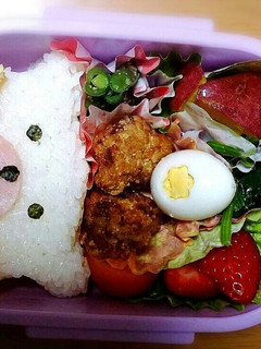 ☆簡単☆ くまさん キャラ弁-レシピのメイン写真