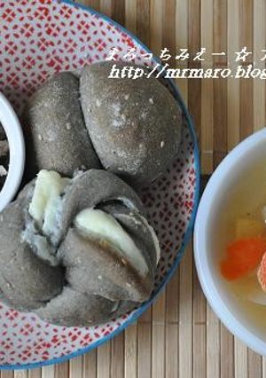 Black sesame bread-レシピのメイン写真