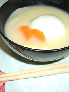 甘党の方はぜひ☆あんもち雑煮-レシピのメイン写真