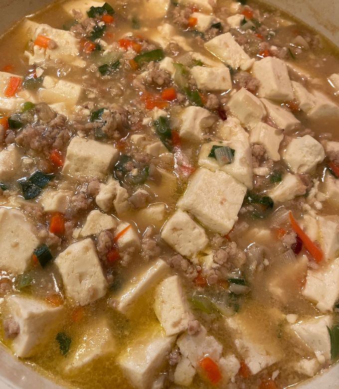 鶏ひき肉のゆる4毒抜き麻婆豆腐-レシピのメイン写真