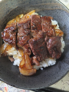 ステーキ丼-レシピのメイン写真