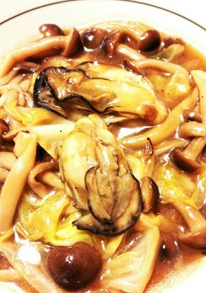 楽チン♪牡蠣とキャベツの炒め物-レシピのメイン写真