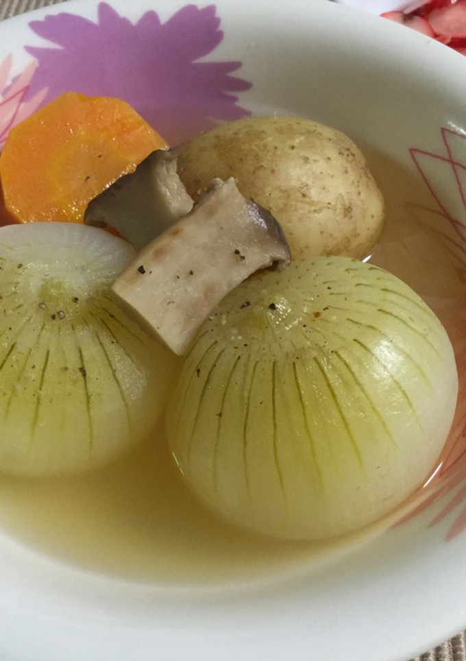 簡単おいしい♪新玉ねぎのスープ煮☆-レシピのメイン写真