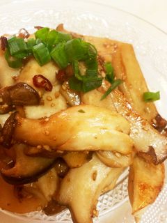 ゴマ香る☆エリンギの中華炒め-レシピのメイン写真
