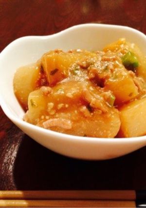 下茹で不要！簡単・大根の煮物-レシピのメイン写真