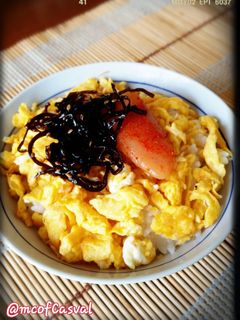すぐ出来る♪炒り玉子&明太子ご飯-レシピのメイン写真