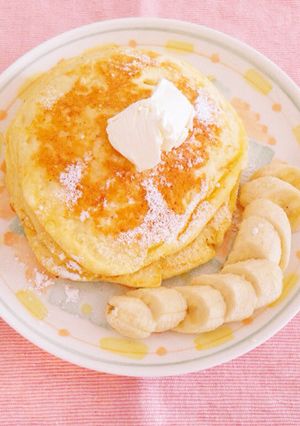 もちふわしっとり♡幸せパンケーキ-レシピのメイン写真