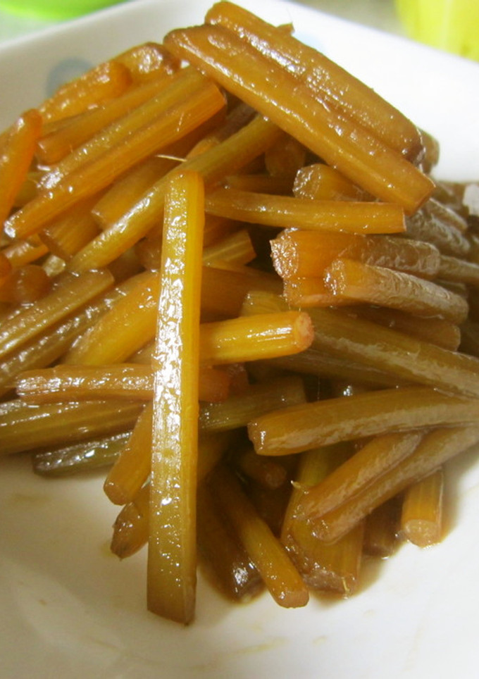義理母の味♪　ふきの炒め煮　-レシピのメイン写真