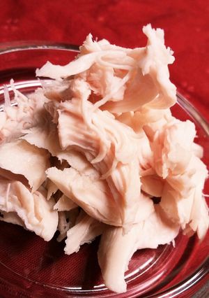 鶏ササミ＊柔らかく茹でましょ♪-レシピのメイン写真