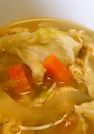 レタスの溶き卵中華スープ-レシピのメイン写真