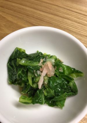 春キャベツのおひたし-レシピのメイン写真
