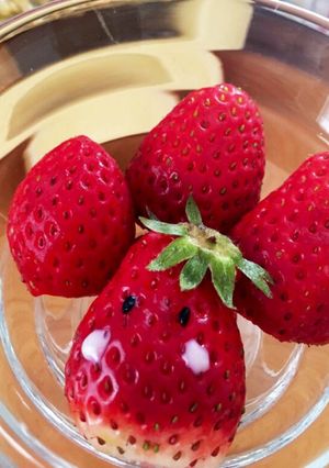 デザートに♪苺くん-レシピのメイン写真