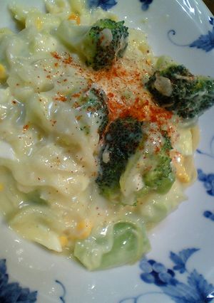 ヘルシー☆クリームパスタ-レシピのメイン写真