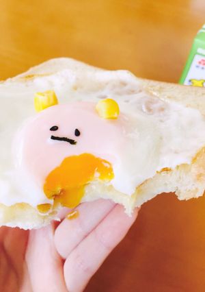 朝食にラピュタパン♡とろけるチーズ-レシピのメイン写真