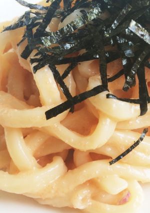 10分で簡単♡モッチモチのたらこうどん♡-レシピのメイン写真