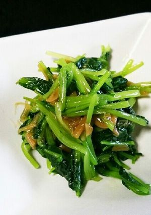 三つ葉となめ茸の和え物☆-レシピのメイン写真