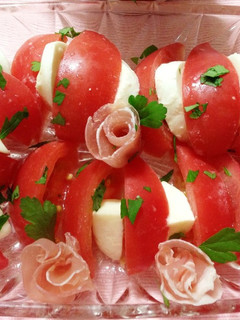 華(花)やかトマトサラダ-レシピのメイン写真