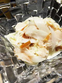 新玉とスモークチキンの柚子胡椒マヨ-レシピのメイン写真