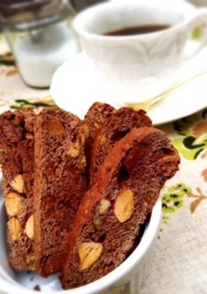 オレンジ＆チョコのザクザクビスコッティ♪-レシピのメイン写真