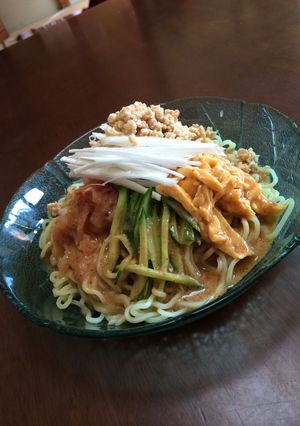 豆乳冷やしゴマ担々麺-レシピのメイン写真