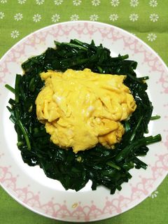 ニラたま-レシピのメイン写真