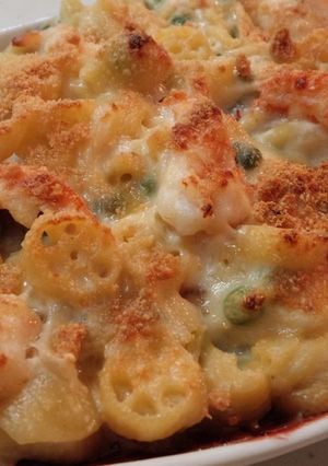ダマらないホワイトソースで♪えびグラタン-レシピのメイン写真